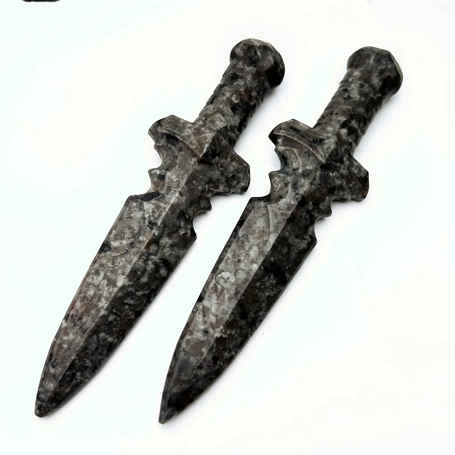 Kép 5: Félkegyelmű yooperlite Csiszolt üveg carved Cifraság Gyógyítás reiki Kő haza Hivatal dekor Beszedés Adomány
