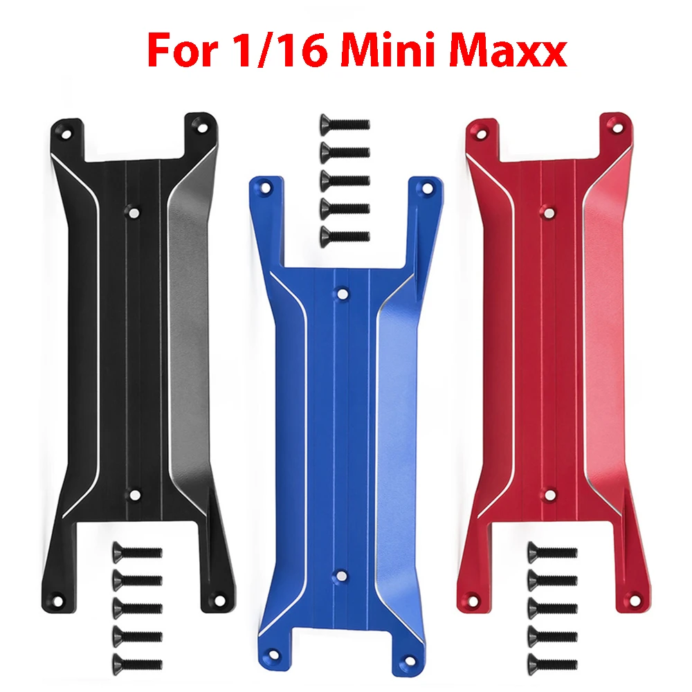 

Для 1/16 Mini Maxx шасси из алюминиевого сплава, набор усиленных креплений, аксессуары для радиоуправляемых моделей