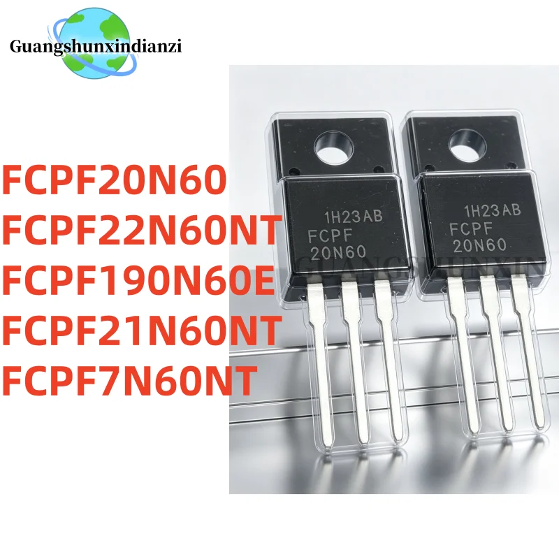 10PCS/ NEW FCPF20N60 20N60 FCPF22N60NT FCPF22N60 FCPF190N60E FCPF190N60 FCPF21N60NT FCPF21N60 FCPF7N60NT FCPF7N60 TO-220F