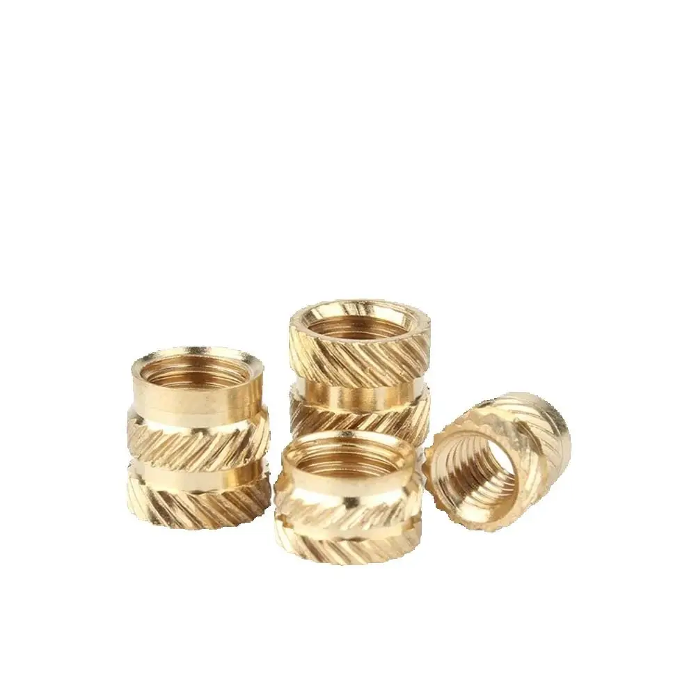 Seleadlab 50/100/200pcs M3 3x5x4 Threaded Insert Knurled Brass Embedment Nut For 3D Printer Voron 2.4 Trident