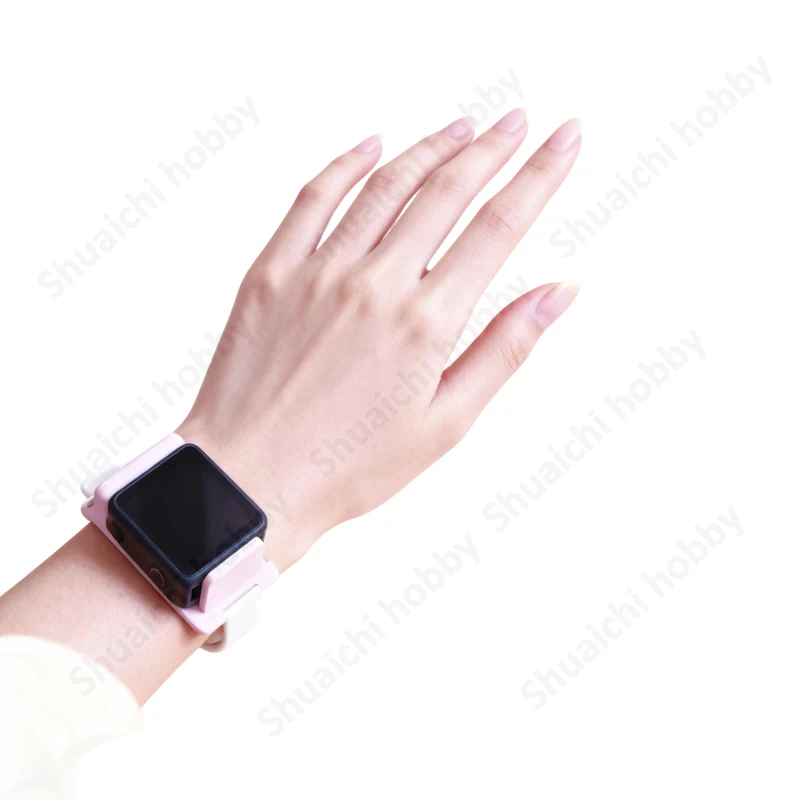 1 peça pulseira de silicone com alça estendida para câmera de ação com base de suporte fixo impressa em 3D acessórios modificados para DJI OSMO NANO