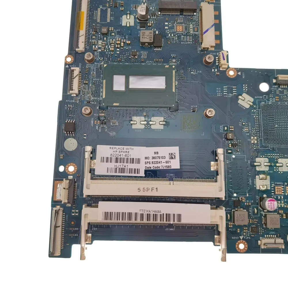 AHL50/ABL52 LA-C701P Mainboard for HP Pavilion 15-AC 15-AY 250 G4 Laptop Mainboard 822041-601 with i3 i5 i7 CPU DDR3 Fully test