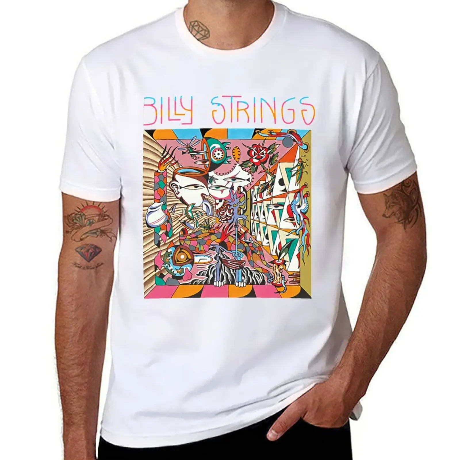 

Billy Strings T-Shirt cotton tshirt 100% black cotton t-shirt plain for man package T-Shirt