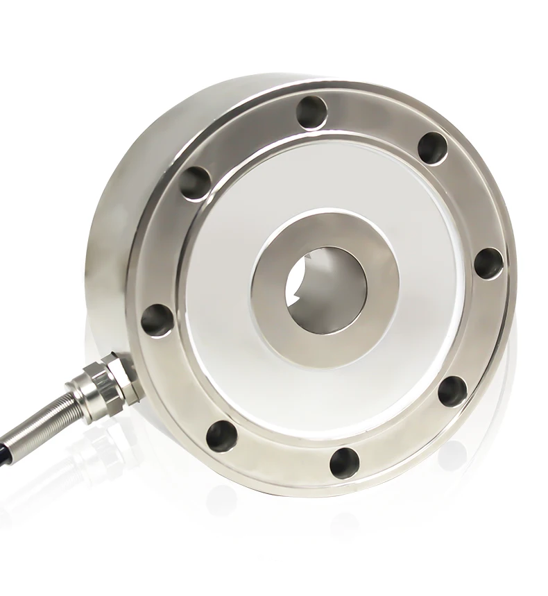 High Accuracy IP68 Low Profile Spoke Type Disk Load Cell 200kg Tension Compression Force Sensor Weighing Transducer