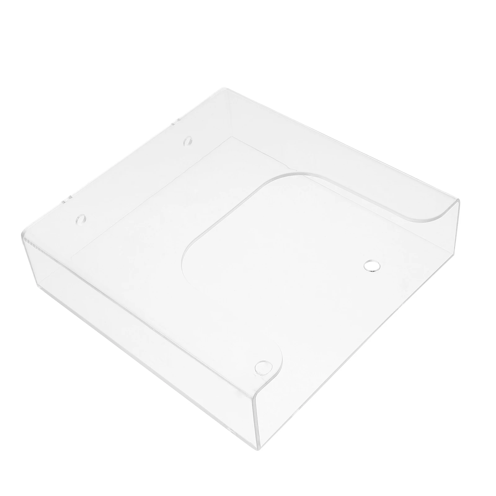 

File Rack Plastic Wall Mounted Holder Desktop Clear Organizer Document Hanging for Office