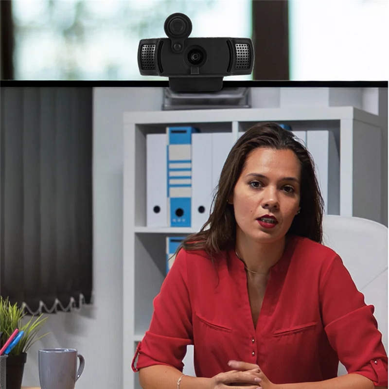 ABSQ-Protective Case Lens Cap For Logitech C920x HD Pro Webcam, C920 PRO/C922x- Camera Cover For Privacy Protection