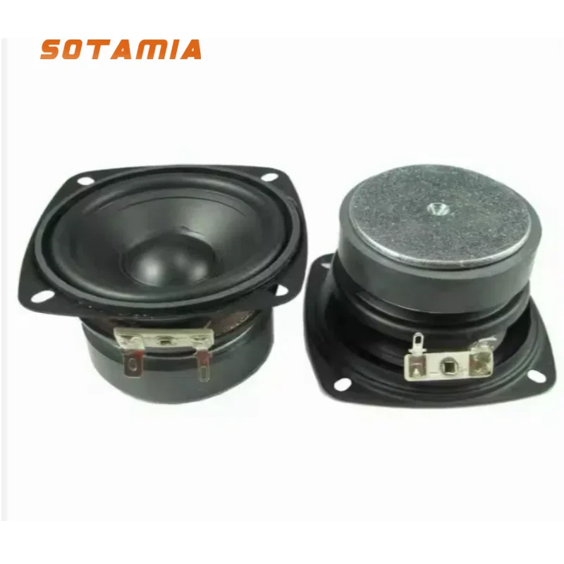 

SOTAMIA 1Pcs 3 Inch Full Range Audio Speaker 4 / 8 Ohm 15W Waterproof Outdoor Speaker DIY Portable Bluetooth Sound Music Player