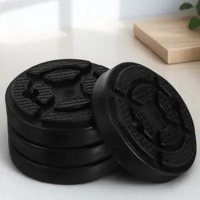 

4Pcs Protective Two-Post Lifting Rubber Pad Car Maintenance Weightlifting Machine Car Jack Pad Rubber Jack Pads