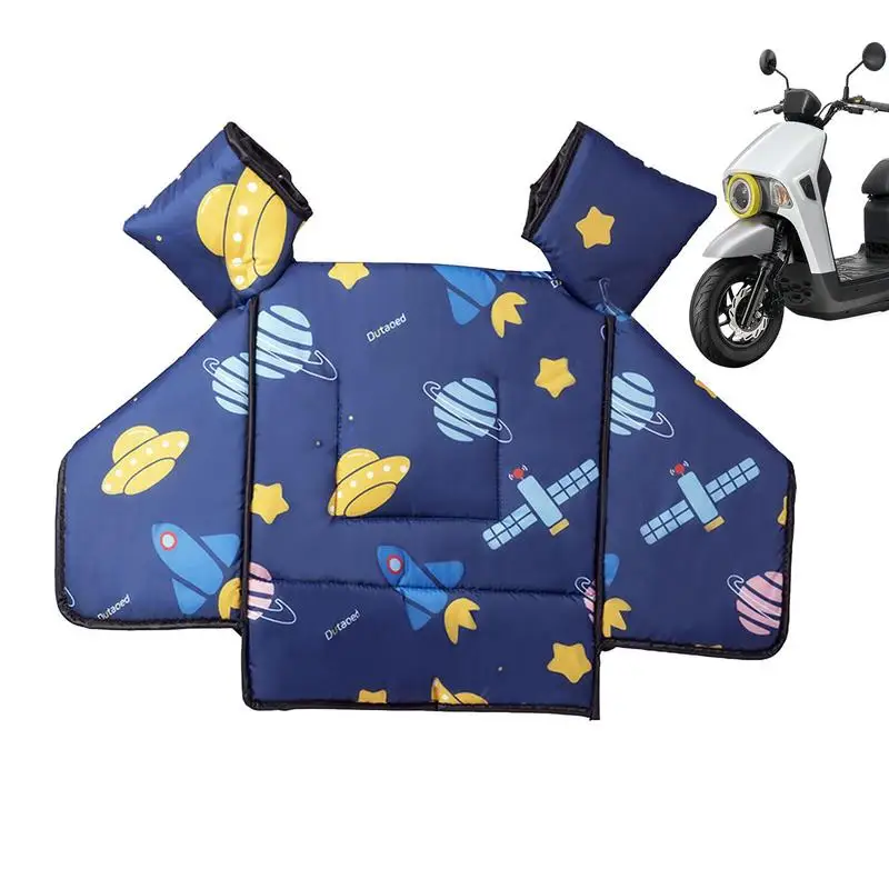 Scooter Leg Cover Windproof Motorcycle Leg Apron Cover Cold Protector Scooter Riding Short Fleece Mats Motorcycle Accessories