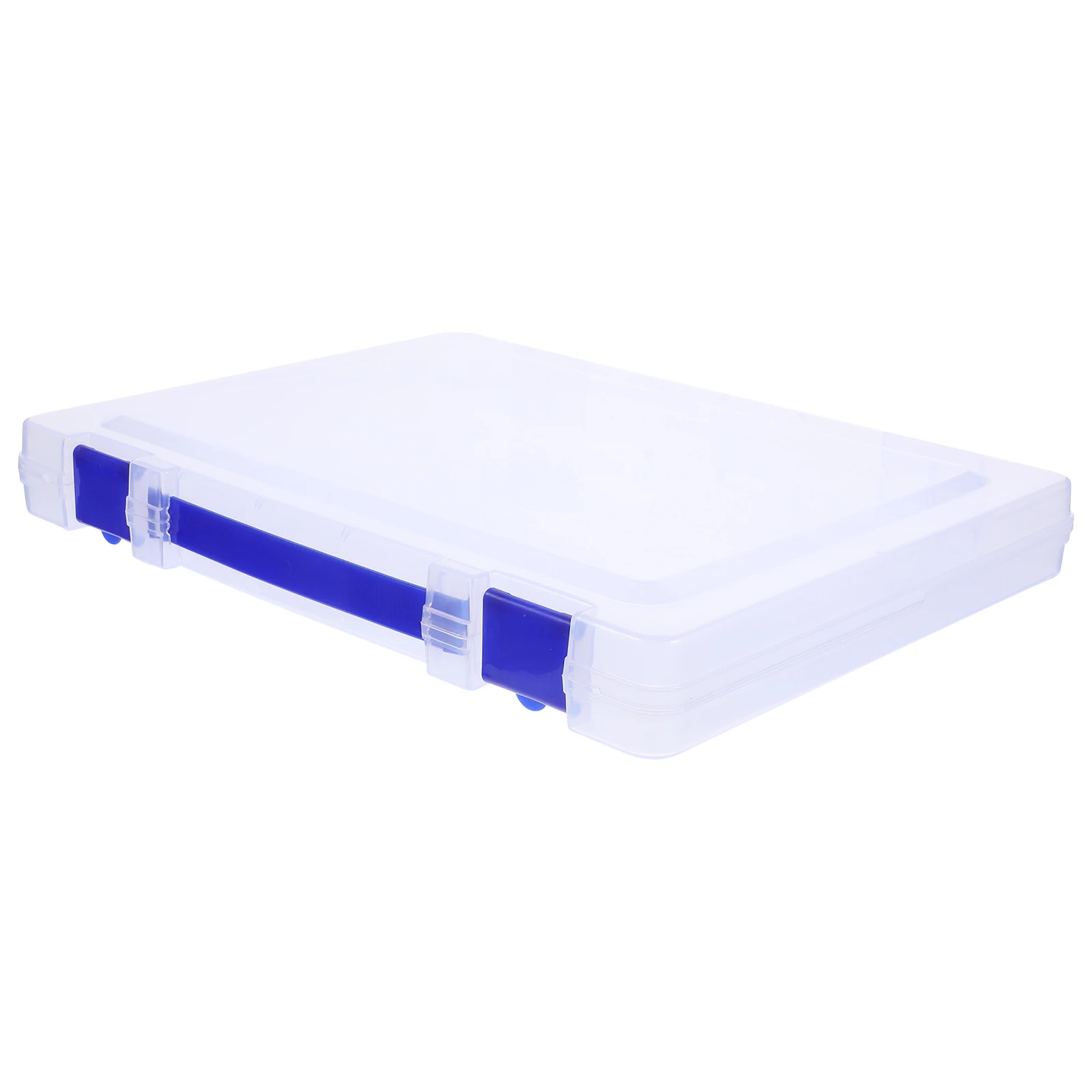 

Organizer File Box Boxes Blue Magazine Desk Storage Pp Desktop Organization Paper