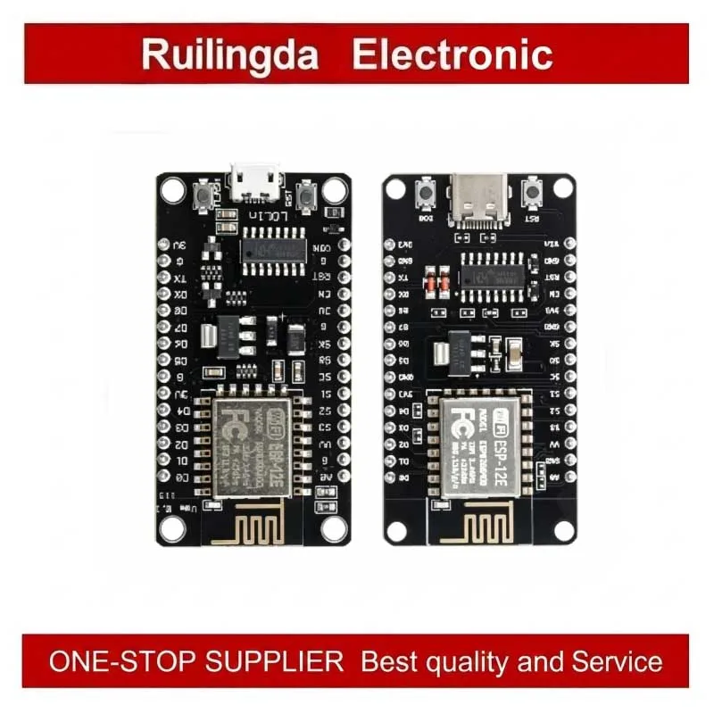 ESP8266 Development Board with CH340 Serial Port WiFi IoT Development Board Module for Electronics Projects