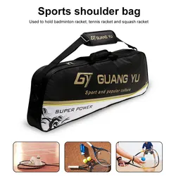 Sac à dos de Tennis de grande capacité pour hommes et femmes, sac de raquette de Badminton, sac de Sport à 6 raquettes