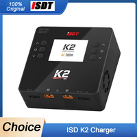 ISDT K2 AC 200W DC 500W x2 Dual Channel Smart Battery Balance Charger For Lilon LiPo LiHV NiMH Pb Gaoneng Tattu Battery RC Model