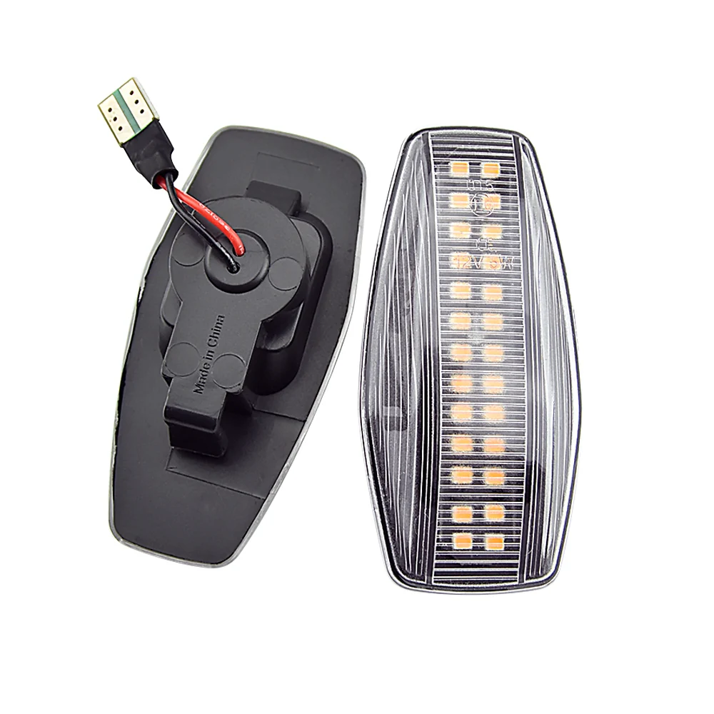 For KIA Rio Sportage Sedona Picanto Morning Opirus Amanti Ggand Carnival MK3 Dynamic Flashing Turn Signal LED Side Marker Ligh