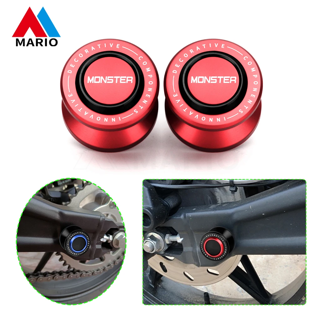 

Motorcycle M8 Swing Arm Spools Stand Screws Swingarm Spool Slider Screw For Ducati Diavel Monster Multistrada