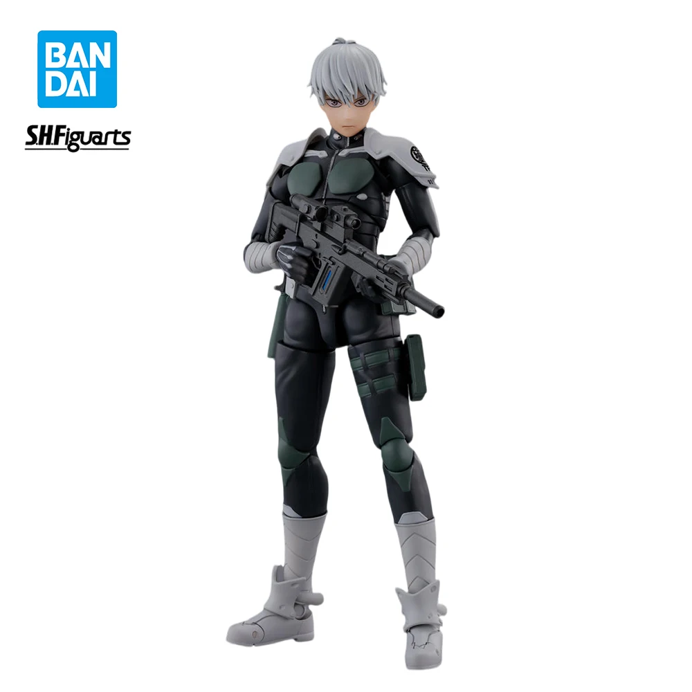 

In Stock Original BANDAI SHF Kaiju No. 8 Reno Ichikawa PVC Anime Figure Action Figures Model Toys