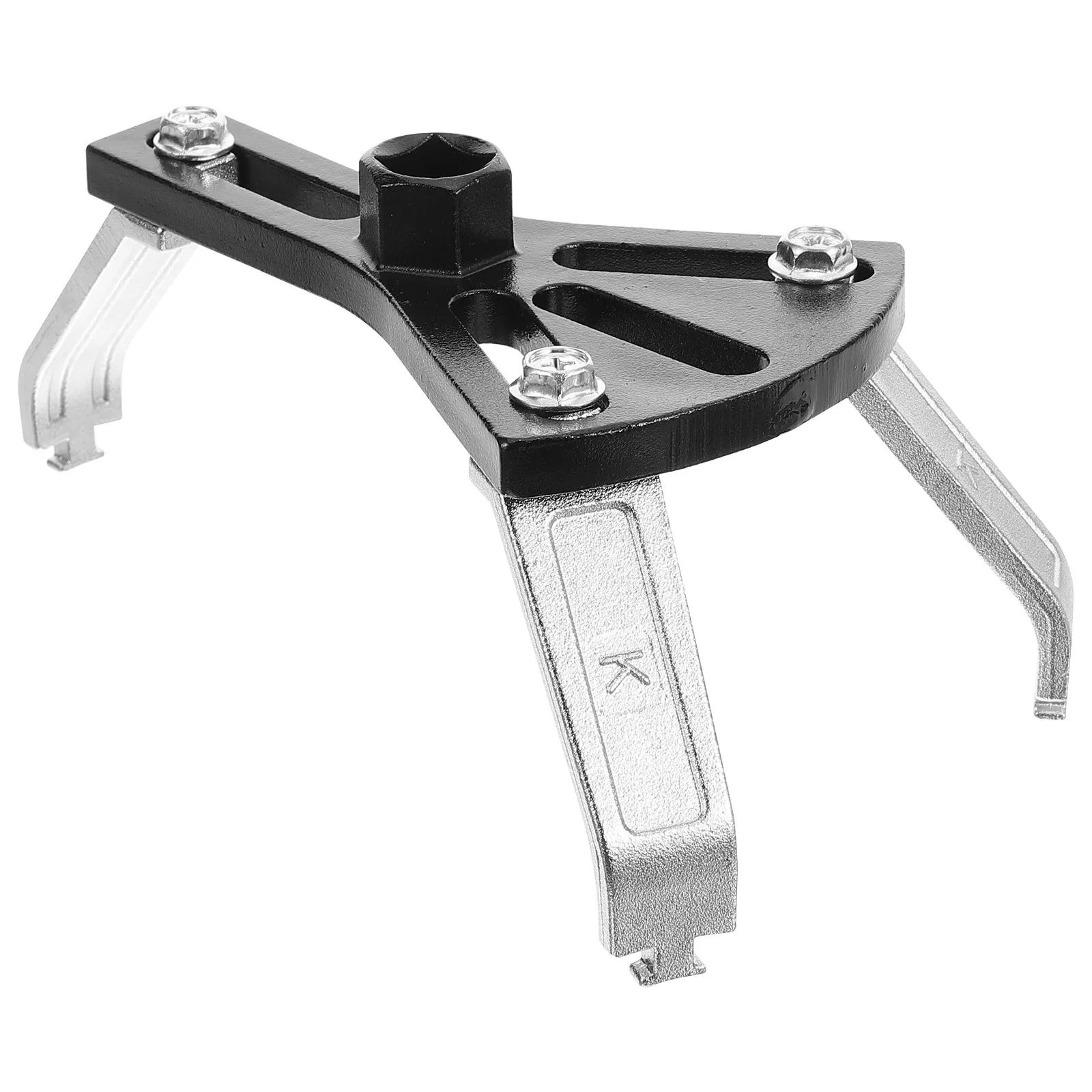 

Three-Claw Fuel Tank Lid Opener High-Carbon Steel Automotive Disassembly Tool for Gas Pump Cover Removal and Repair