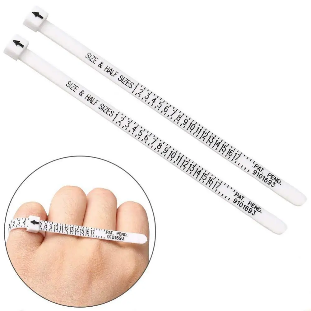 Ring sizer Measure UK/US Official British/American Finger Measure Gauge Men and Womens Sizes A-Z Jewelry Accessory Tools Newest