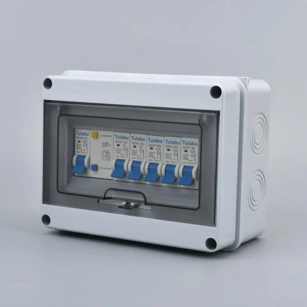IP65 Electrical Junction Box Waterproof Plastic Distribution Box ABS Plastic Outdoor Waterproof Junction Box Outdoor Use