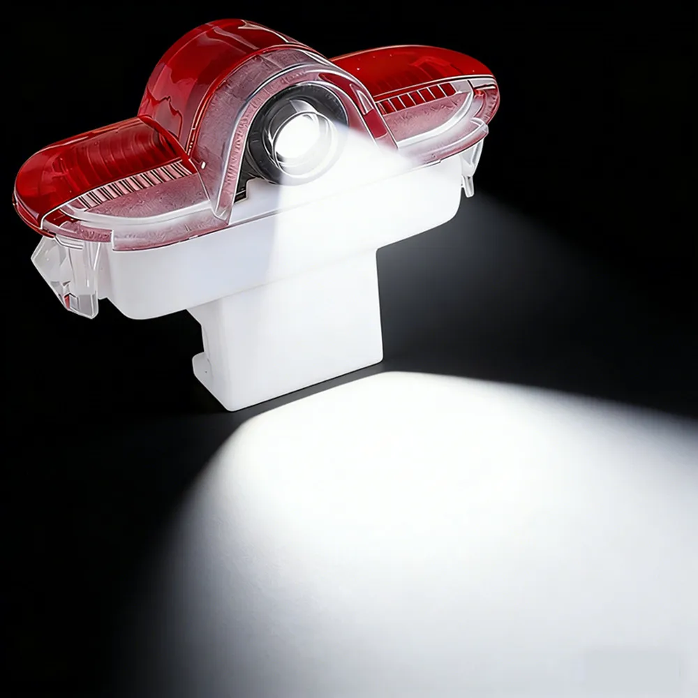 2X LED-Autotür-Willkommensbeleuchtung Zubehör für VW Touran Sharan Golf 4 3 Mk3 Mk4 Beetle Jetta MK4 Caddy MK3 Polo Bora – Detail 2