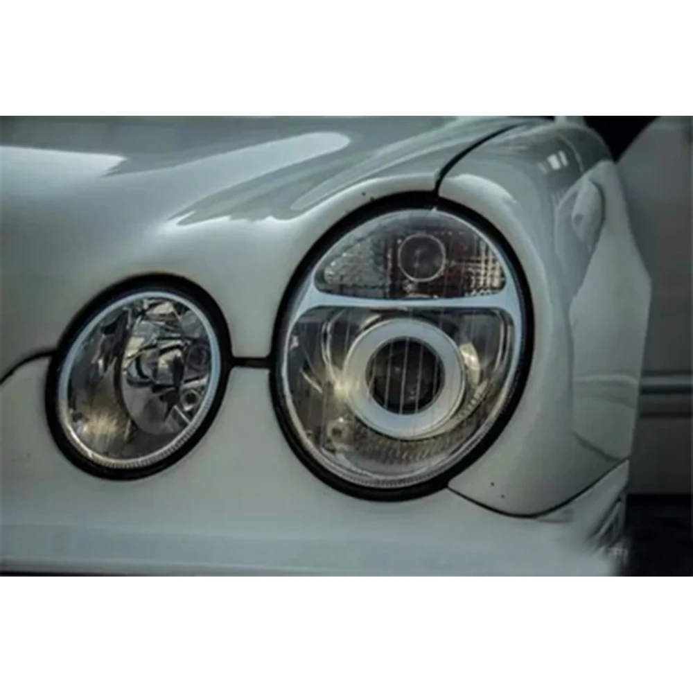 For Mercedes-Benz E-Class W210 E220 E240 E320 2001-2003 Car Headlight Headlamp Clear Lens Auto Shell Cover