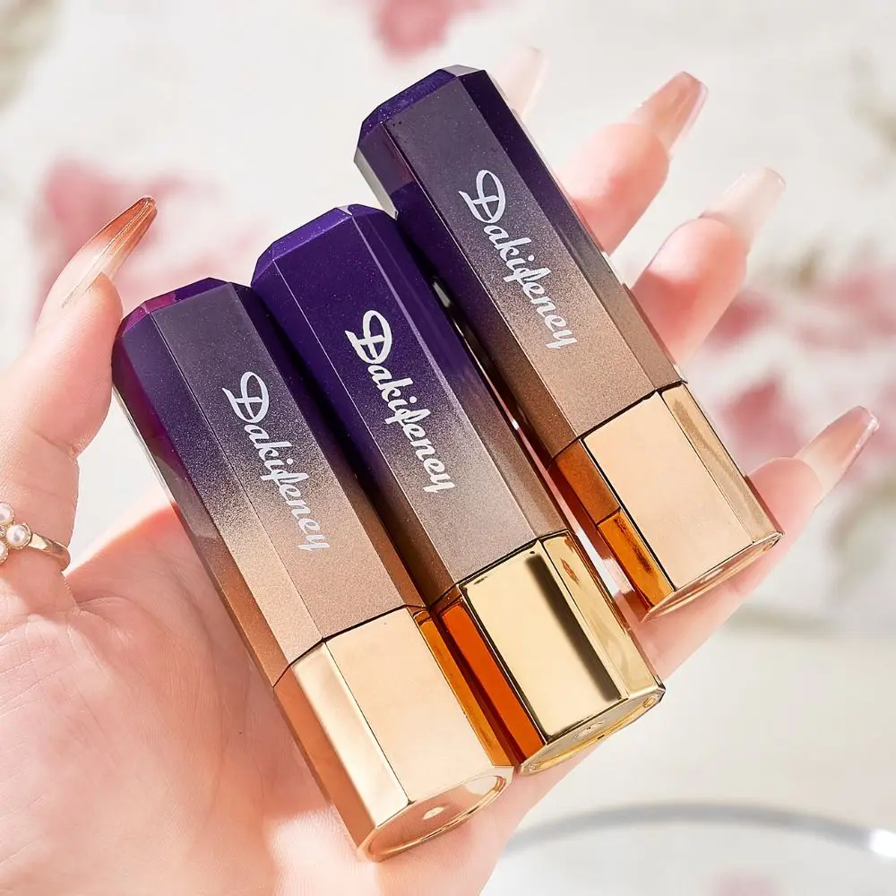 ลิปสติกเปลี่ยนสีตามอุณหภูมิ ชุ่มชื้น บำรุงริมฝีปาก กันน้ำ ประกายวิ้ง ฉ่ำวาว สำหรับฤดูใบไม้ร่วงและฤดูหนาว ไม่ติดแก้ว