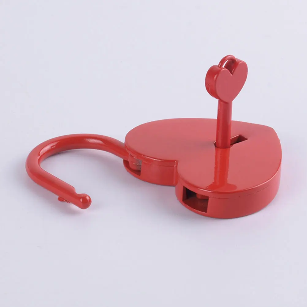 

2 Sets Wishing Love Lock Suitcase Locks Heart Luggage for Suitcases Travel Lovers