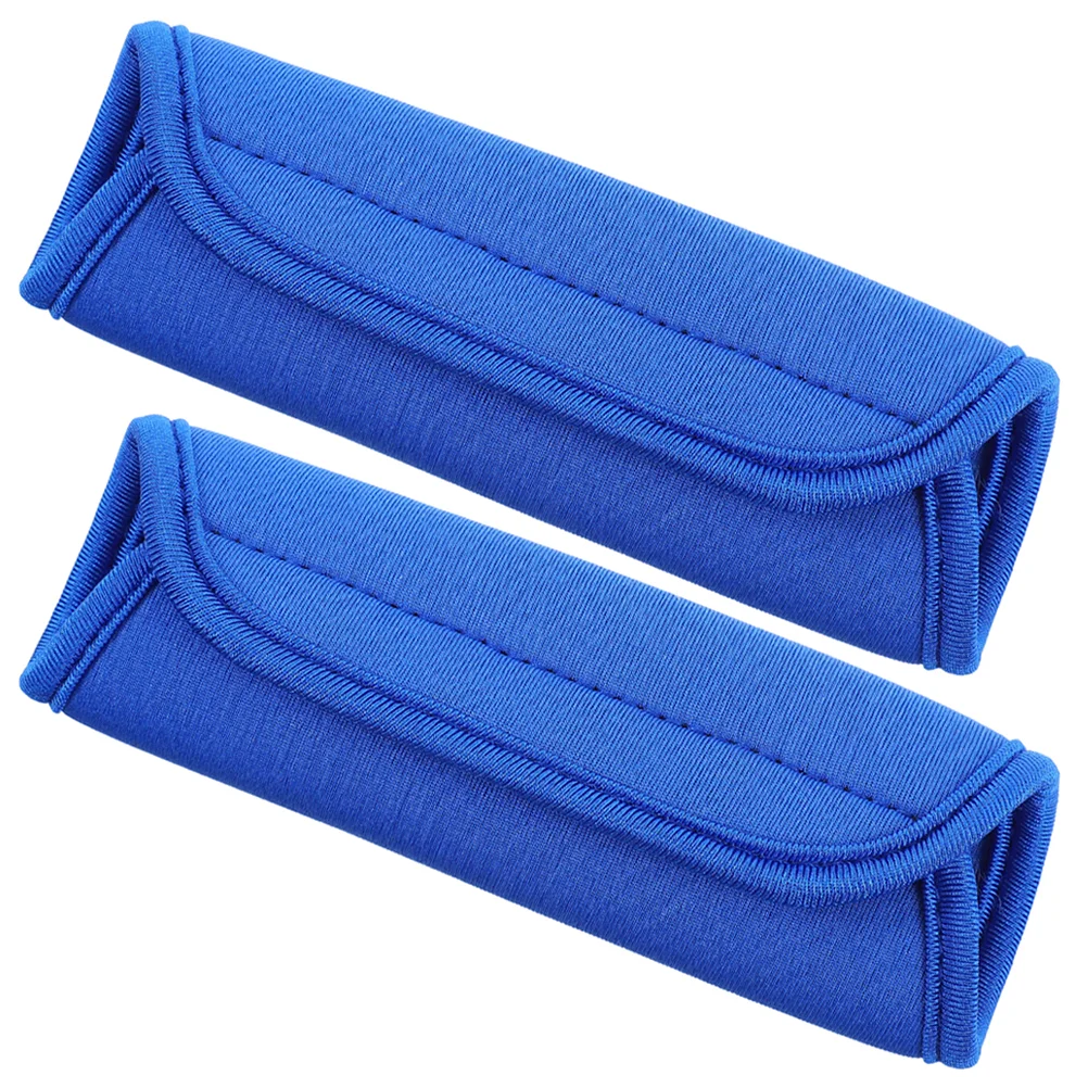 

2 Pcs Armrest Protector Soft Handle Traveling Case Neoprene Wrap Suitcase Wraps Portable Compatible with Most Luggage Covers