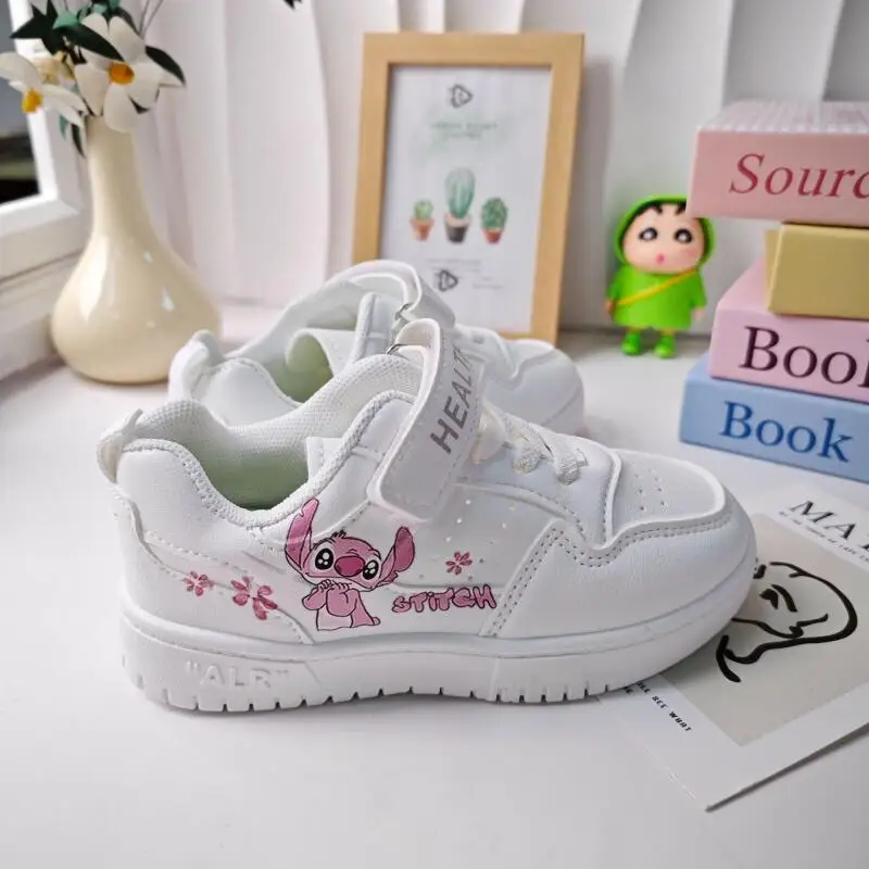 

Милые кеды для мальчиков и девочек, осенние новые повседневные туфли, удобные нескользящие модные мультяшные белые кеды для студентов