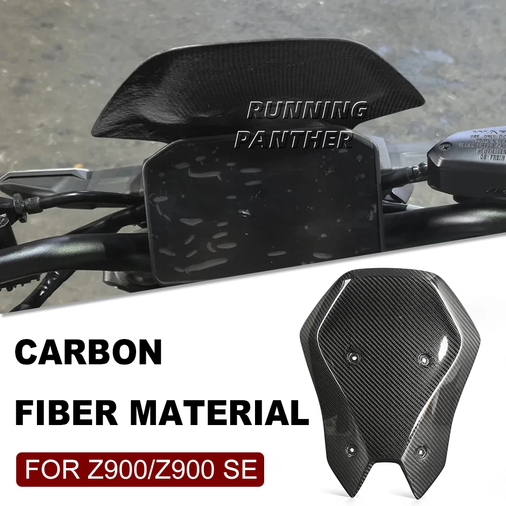 

Motorcycle windshield FOR Kawasaki Z900 Z 900 SE 2025 genuine carbon fiber material
