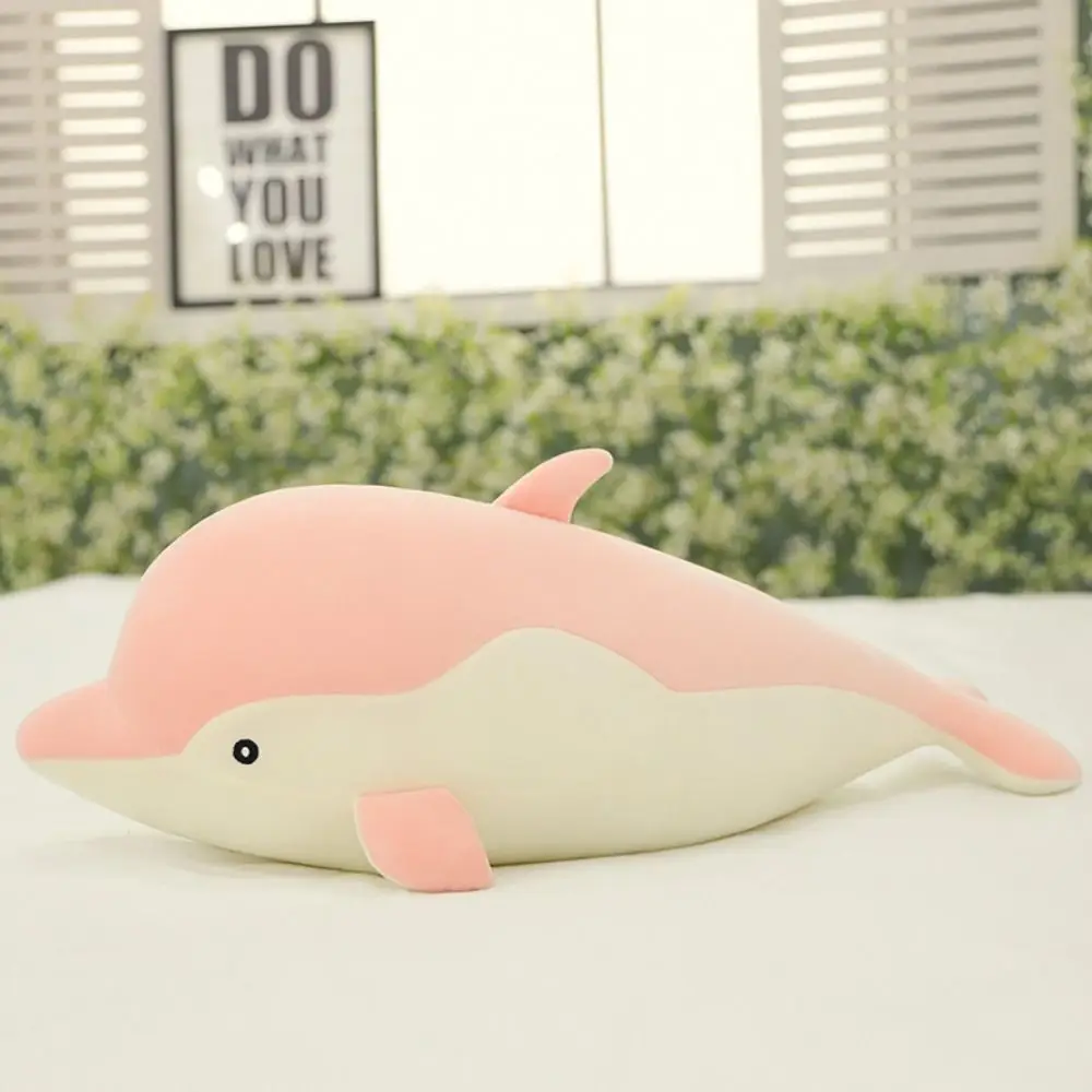 Home Room Decor Sleeping Pillow Kids Toys Baby Kids Dolphin Plush Toys Stuffed Toys Stuffed Ocean Animals Doll Pillow Cushion