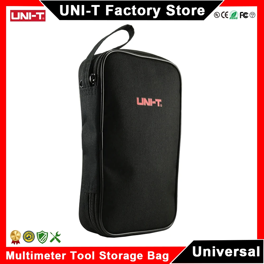 UNI-T UT-B01 حقيبة متعددة لسلسلة UNI-T الرقمية المتعددة والعلامات التجارية الأخرى حقيبة أدوات متعددة أكياس التخزين العالمية