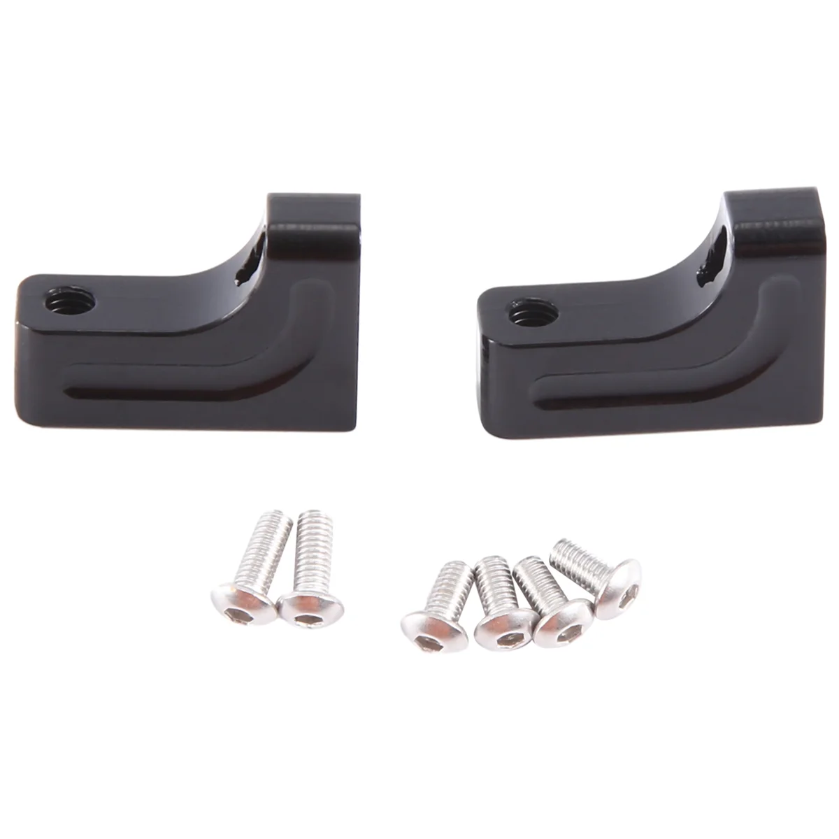 2PCS โลหะ Servo Mount สําหรับ Axial SCX10 CC01 D90 1/10 RC Crawler รถ