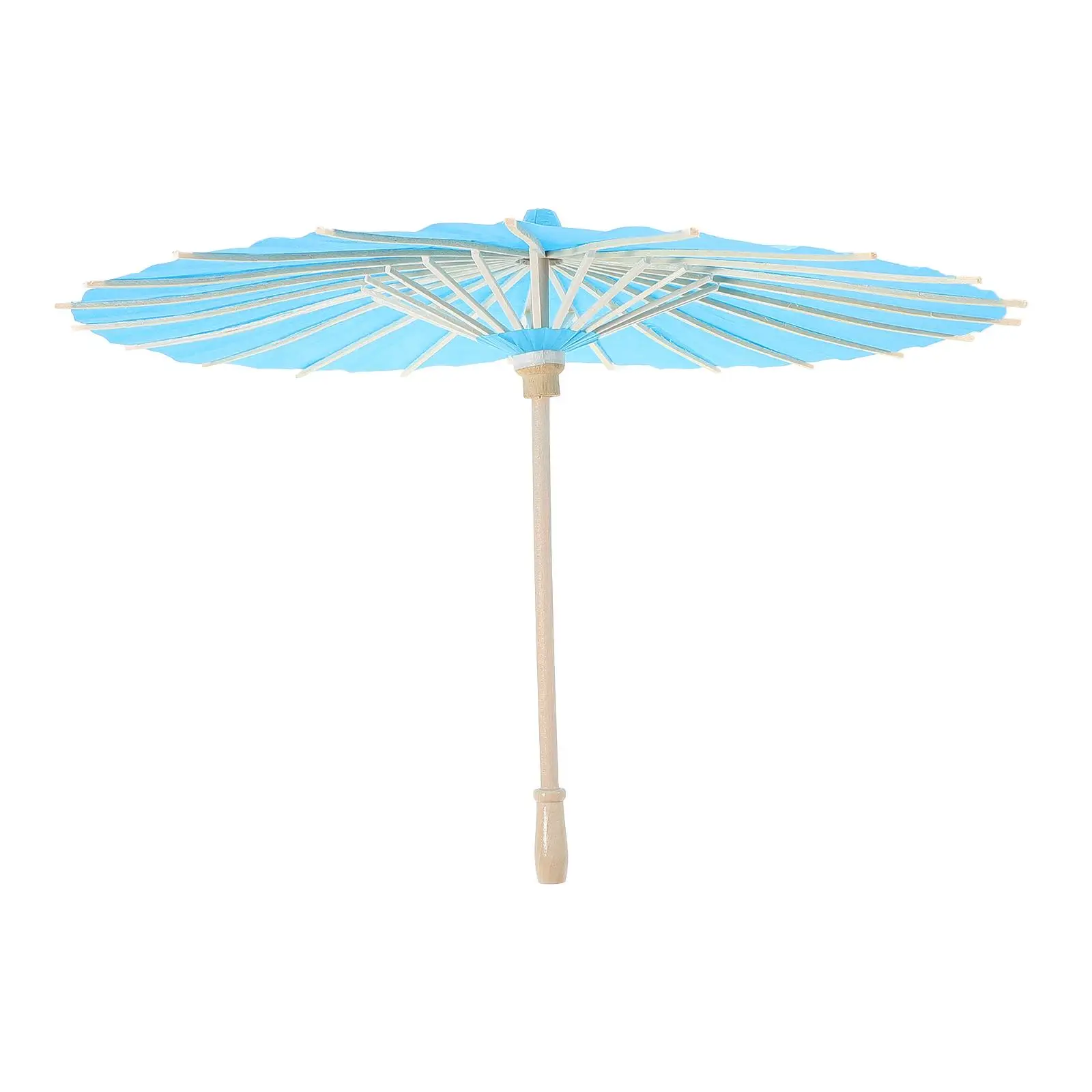 

DIY Blank Oil Paper Umbrella Lightweight White Painting for Kids Photography Dancing Asian Waterproof Retro Decorative Wedding
