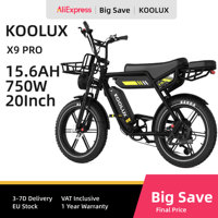 KOOLUX X9 Pro Adult  Electric Bicycle Men's E-City ebike City 750W 48V 31.2Ah Battery 20\