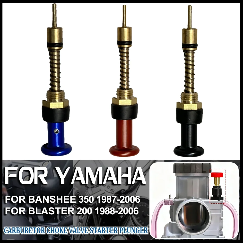 Carburetor Lever Plunger Choke Kit for Yamaha Banshee 350 YFZ350 Blaster 200 YFS200 YFZ 350 200 1988 1989 1990 1991 1992 -2006