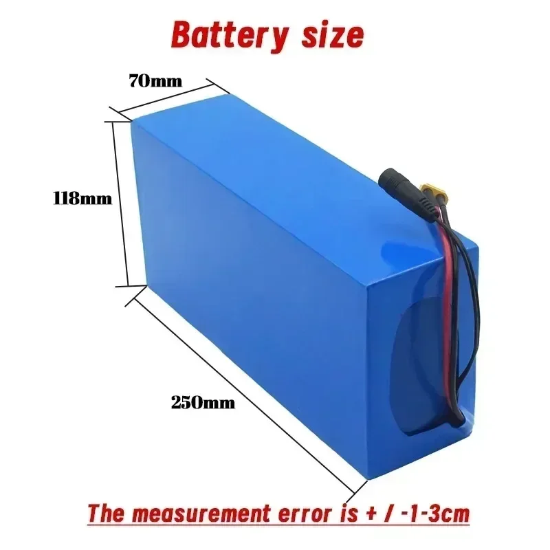 100% nowe oryginalne 48v 60000mAh 2000W Citycoco akumulatory do skuterów z napędem wbudowane 50A BMS 48V 60ah 13s6p akumulator litowy