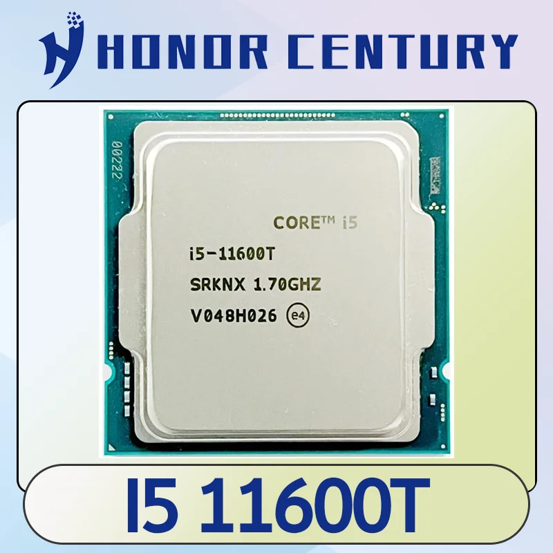 Core i5 11600T 3.6GHz 6-cores 12-threaded 35W LGA 1200 CPU Processor