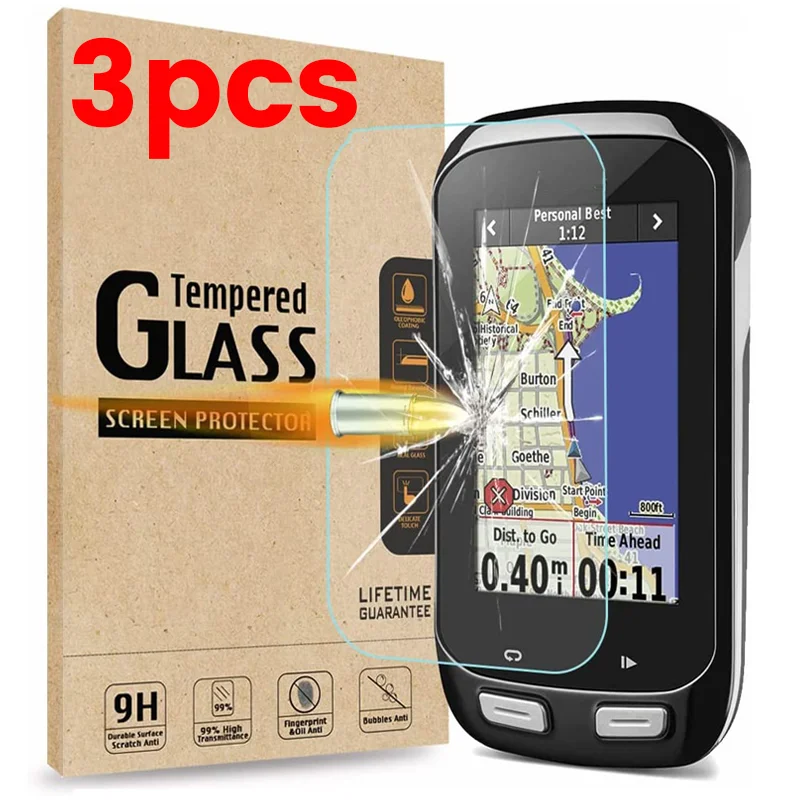 Protector de pantalla para cronómetro de bicicleta, cristal templado para Garmin Edge Explore 2, GPS, 1040, 1030, 820, 830, 840, 520, 530