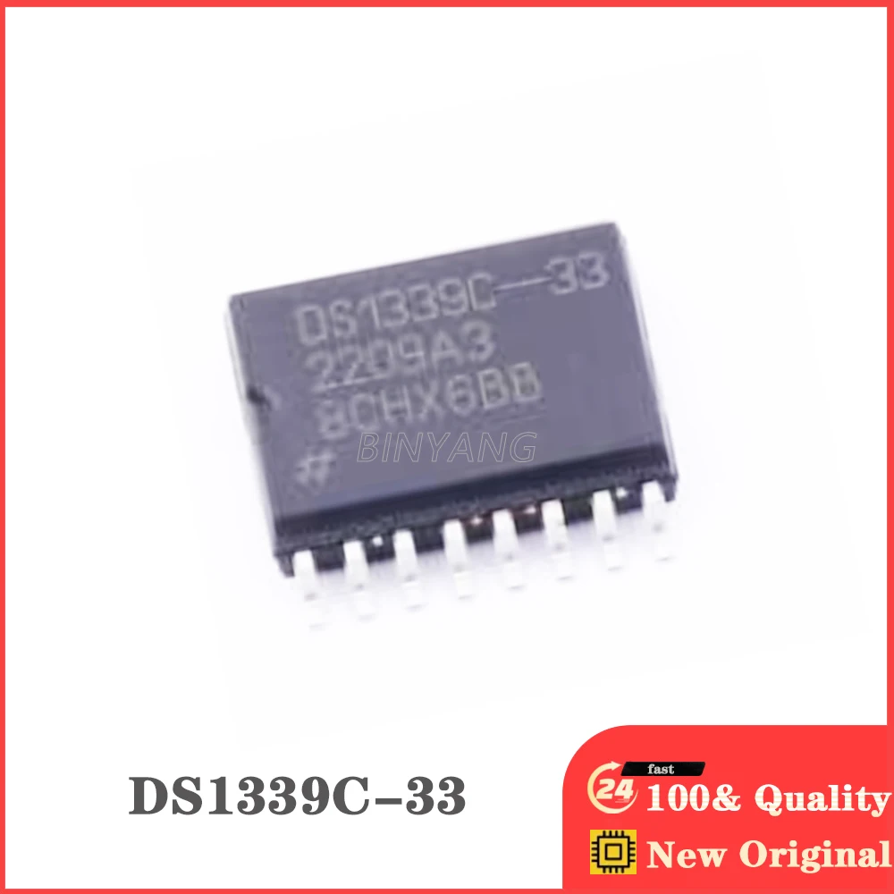 (10piece) 100%  DS1339C-33  DS1339C  SOP-16  New Original Stock IC Electronic Components