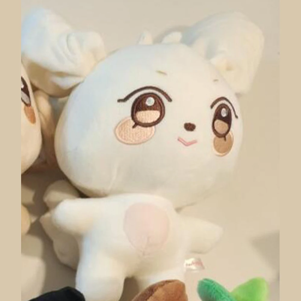 Kpop ATEEZ Pop-Up Store Doll 30CM Aniteez Cartoon Cute Soft Short peluche Doll portachiavi Yeosang Yunho Hongjoong Collection Gift