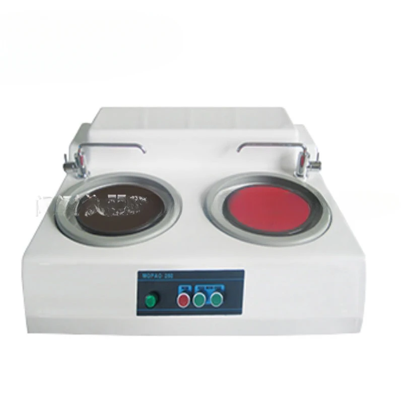 

MP-260 Metallographic Sample Optical Polishing Lathe Metallographic Sample Polishing Machine Desktop Double Disc