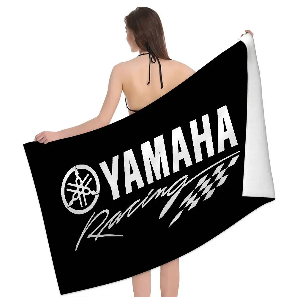 Exhaust brand Y-Yamaha Fashion Beach Towel Colorful Bath Towels for Girl Microfiber Quick Dry Custom Sand Free Beach Yoga Spa