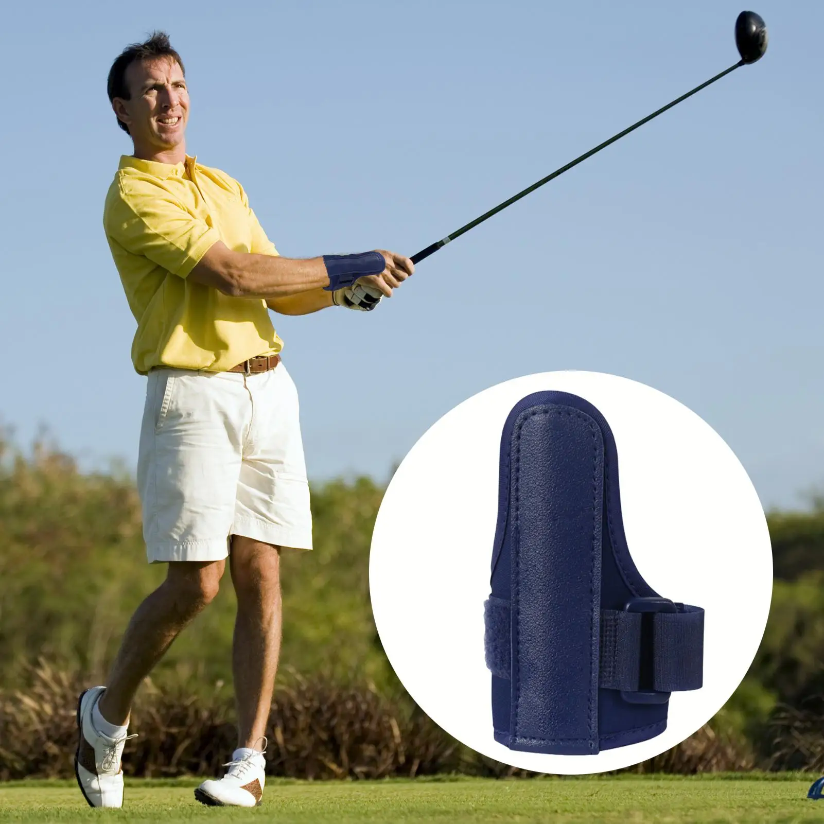 

Golf Wrist Trainer Swing Correction Belt Ergonomic Lightweight Golf Swing Wrist Trainer Practice Correction Belt For Beginners