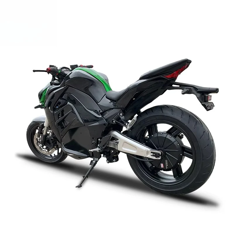 STLF Dubai Delivery Racing Electric Motorcycle Steel Frame Removable Lithium/Lead-acid Battery 5000W 72V 300kg Load Capacity