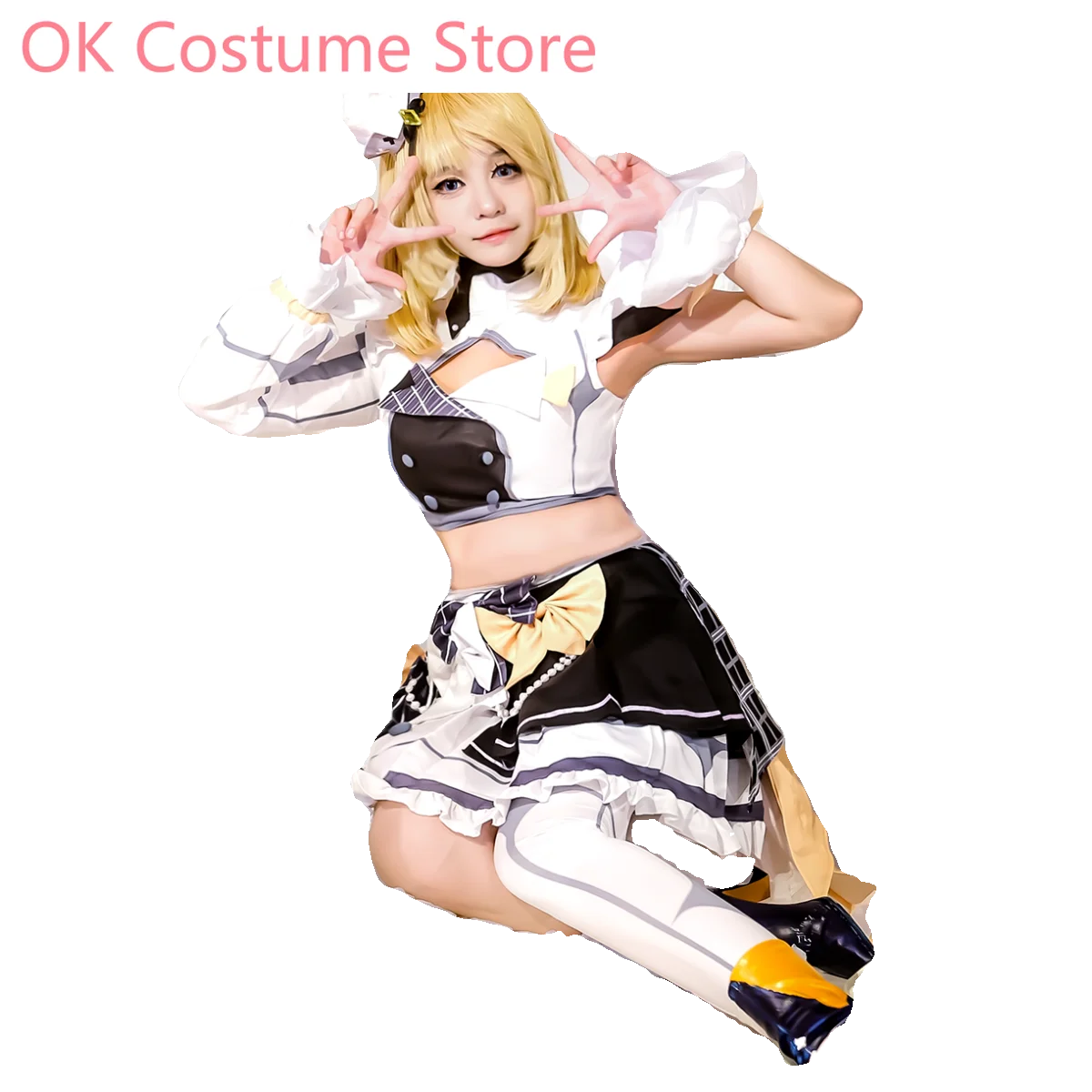 Virtual Idol Vtuber Hololive 4thcos Watson Amelia Cosplay Costume Cos Game Anime Party Uniform Hallowen Play Role Clothes