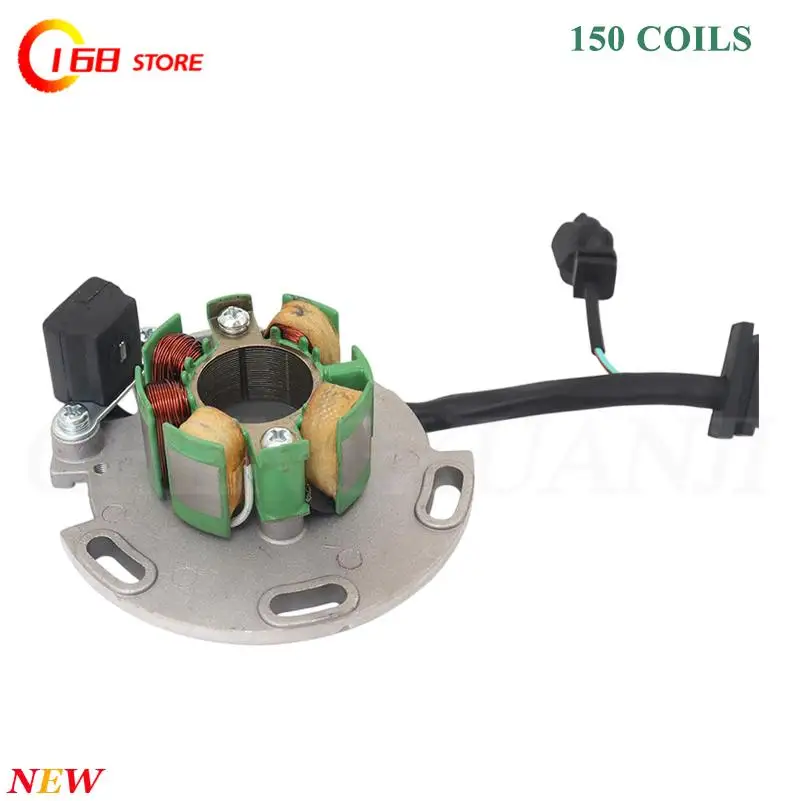 

Motorcycle AC Ignition Magneto Stator Rotor kit For Lifan LF150 150cc Horizontal Engines Dirt Pit Bike Monkey Accessories