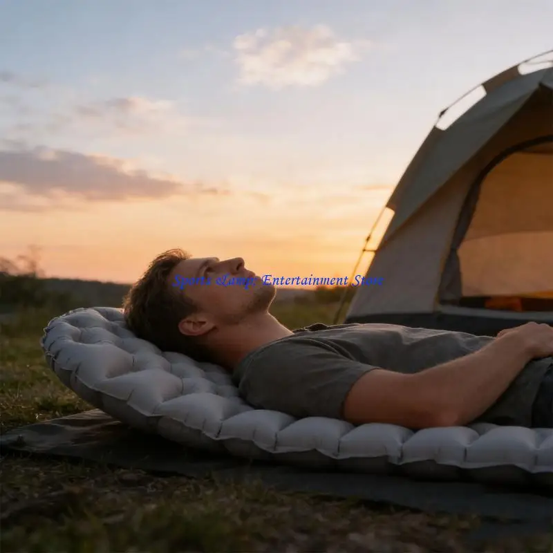 G7NF Komfort-konzentrierte Identität aufblasbare Campingunterlage mit 2,75 Fuß Profil und leiser Oberseite – Detail 2
