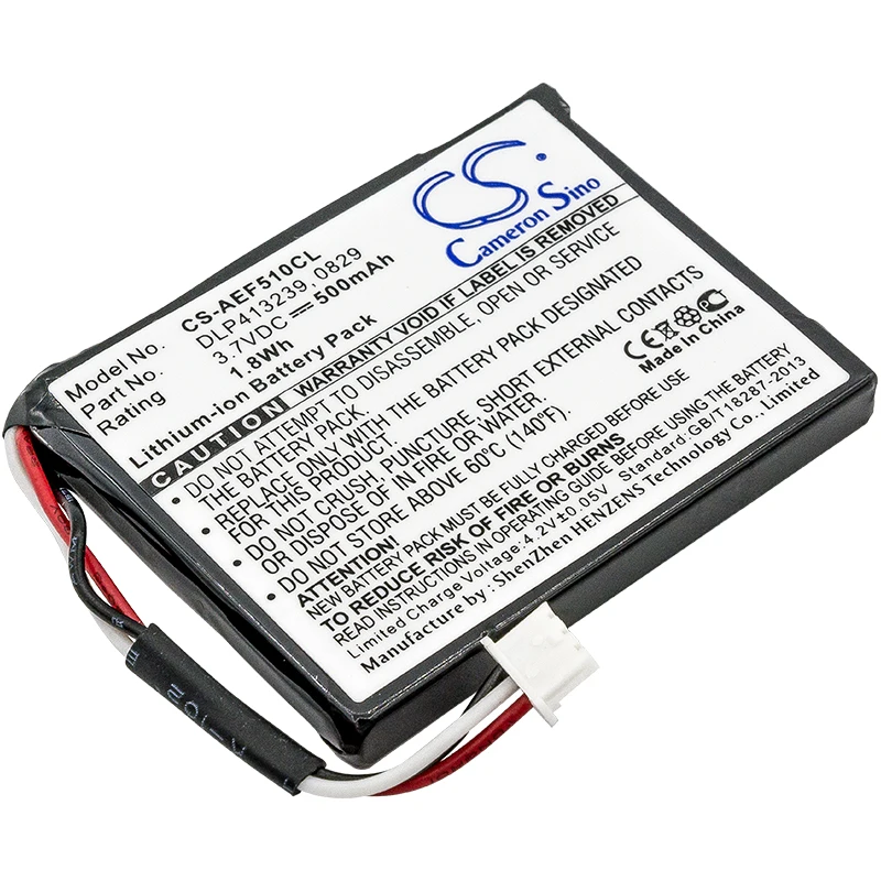 Cordless Phone Battery For AEG 0829 DLP413239  Texet TX-D7950 Fame 510 Switel DF891 500mAh / 1.85Wh  Li-ion  3.70V