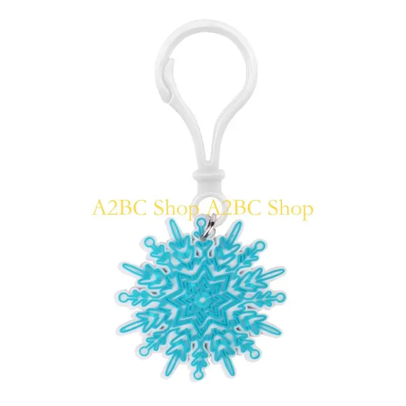 A2BC Holiday Bag Charm Keyring for Backpacks, Bags and Small Gift Bag Use
